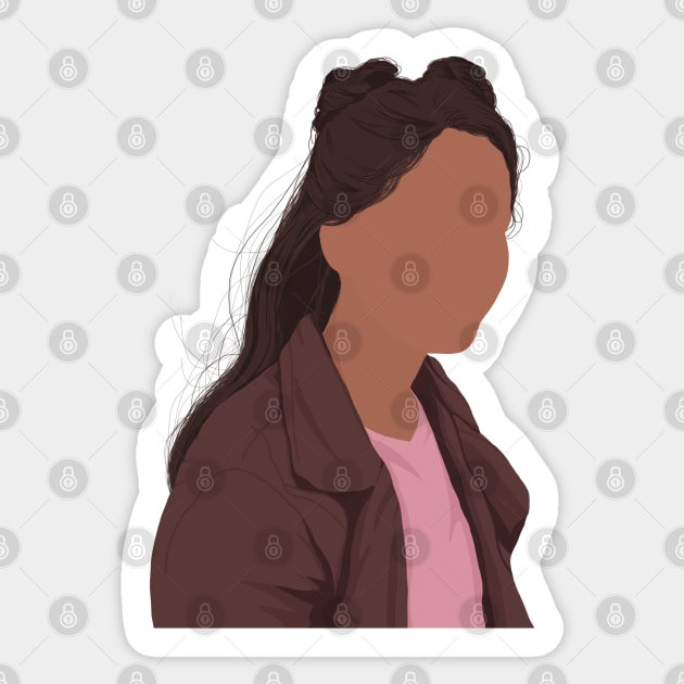 Yasmin Khan Sticker by samanthagarrett